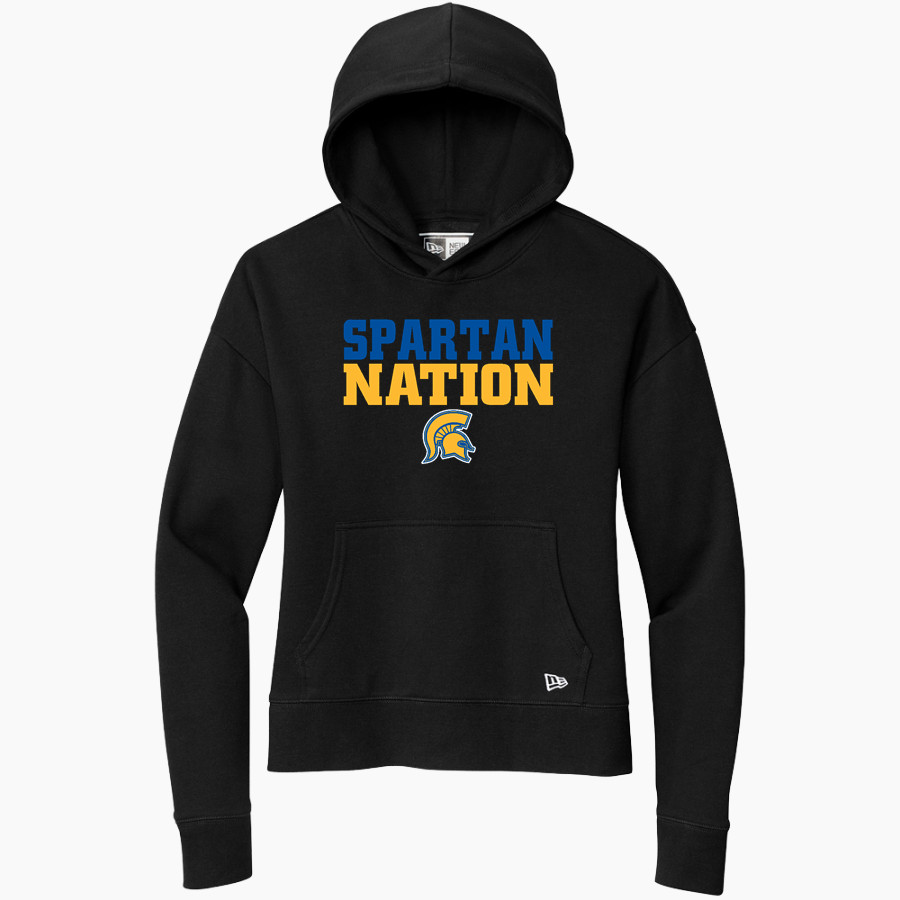 MASON CO CENTRAL HIGH SCHOOL SPARTANS New Era Women's Comeback Fleece Pullover Hoodie