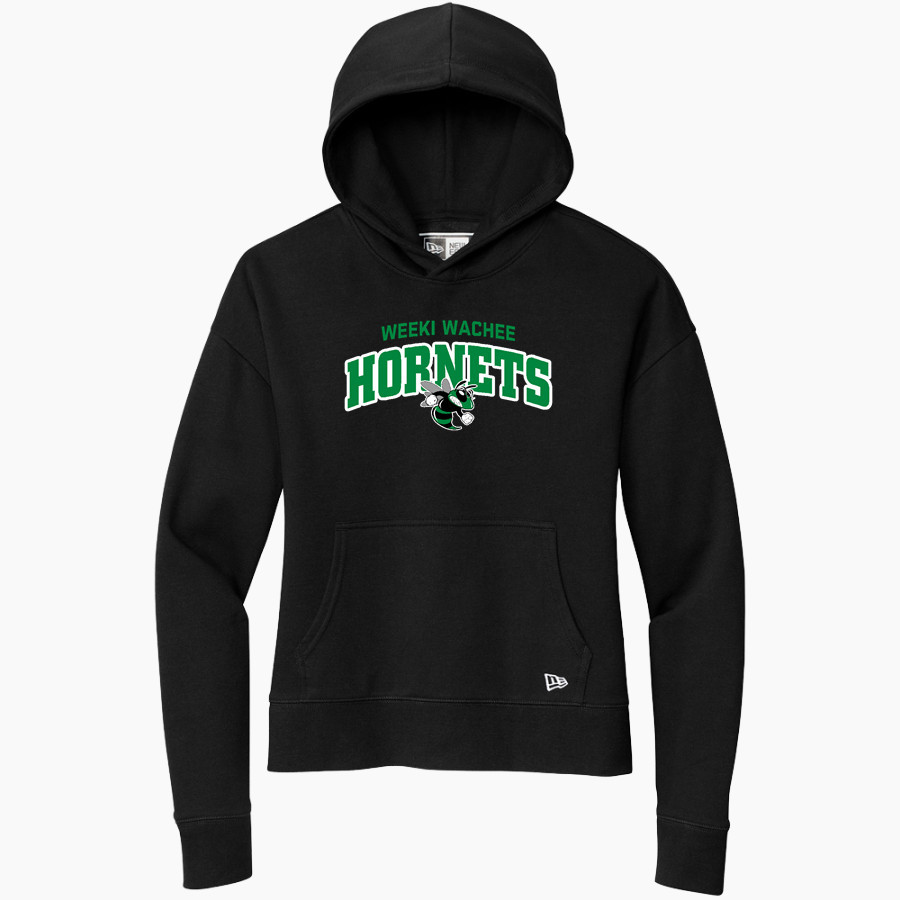 WEEKI WACHEE HIGH SCHOOL HORNETS <span class="pdp-name-mascot">WEEKI WACHEE HORNETS</span> New Era Women's Comeback Fleece Pullover Hoodie