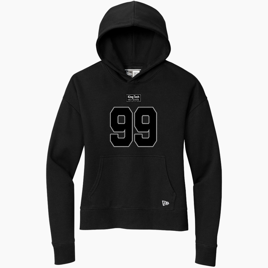 King Tech High School Online Apparel Store New Era Women's Comeback Fleece Pullover Hoodie