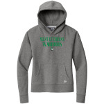 West Lutheran Warriors New Era Women's Comeback Fleece Pullover Hoodie Front Thumbnail