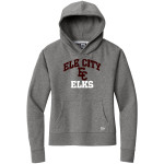 Elk City Elks <span class="pdp-name-mascot">Elk City Elks</span> New Era Women's Comeback Fleece Pullover Hoodie Front Thumbnail