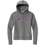 Upper Darby Royals New Era Women's Comeback Fleece Pullover Hoodie Front Thumbnail