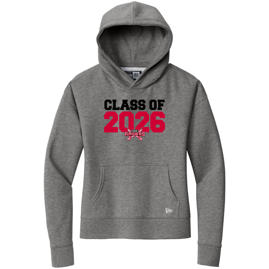 Milwaukee School of Engineering New Era Women's Comeback Fleece Pullover Hoodie