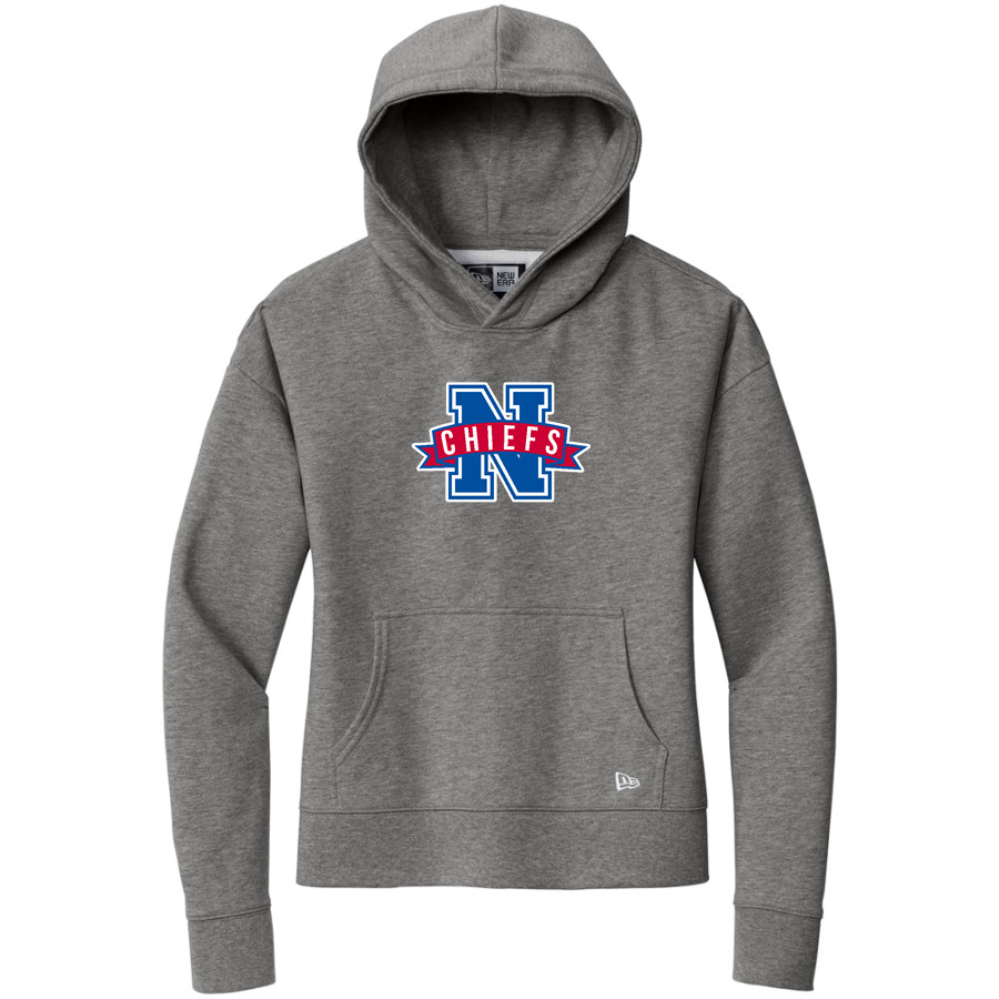 Nonnewaug Chiefs New Era Women's Comeback Fleece Pullover Hoodie