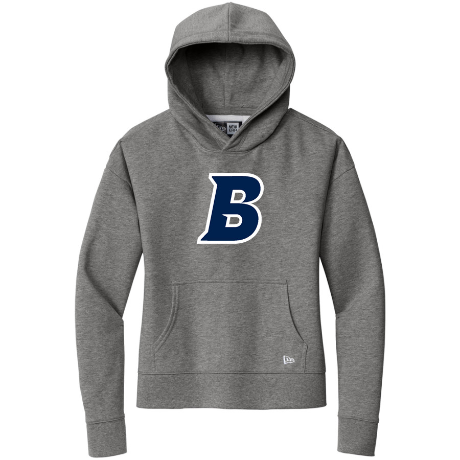 Brandeis Judges Online Store <span class="pdp-name-mascot">Brandeis Judges</span> New Era Women's Comeback Fleece Pullover Hoodie