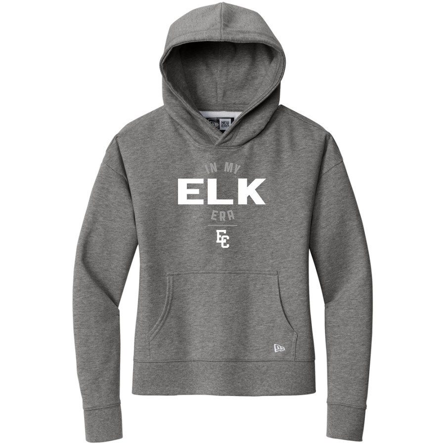 Elk City Elks New Era Women's Comeback Fleece Pullover Hoodie