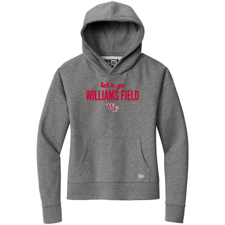 Williams Field Black Hawks <span class="pdp-name-mascot">Williams Field Black Hawks</span> New Era Women's Comeback Fleece Pullover Hoodie