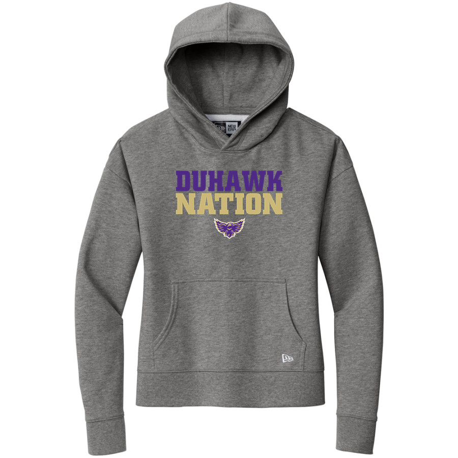 Loras College Duhawks <span class="pdp-name-mascot">Loras College Duhawks</span> New Era Women's Comeback Fleece Pullover Hoodie