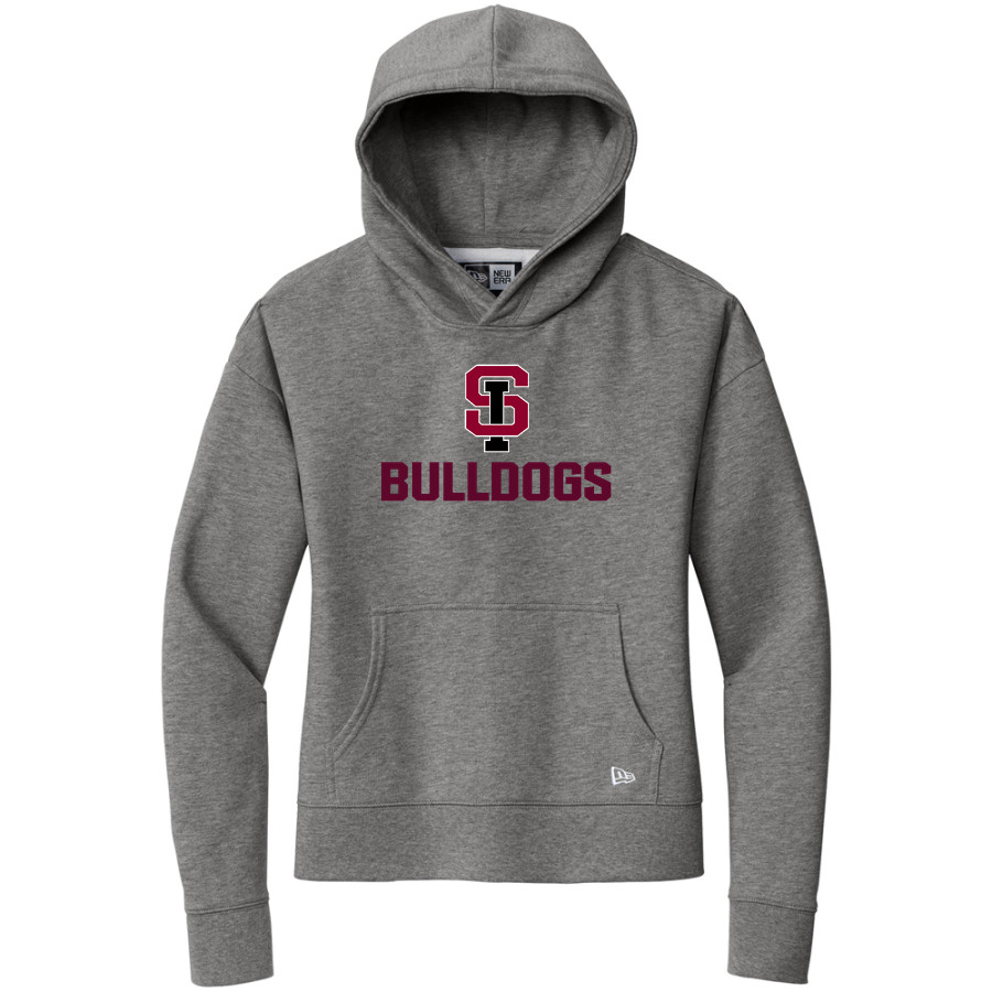 Springfield International Charter School New Era Women's Comeback Fleece Pullover Hoodie