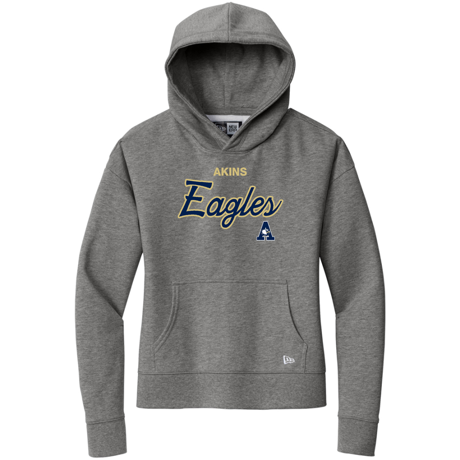 Akins Eagles <span class="pdp-name-mascot">Akins Eagles</span> New Era Women's Comeback Fleece Pullover Hoodie