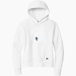 Oswego East Wolves <span class="pdp-name-mascot">Oswego East Wolves</span> New Era Women's Comeback Fleece Pullover Hoodie Front Thumbnail