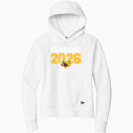 KALIDA HIGH SCHOOL WILDCATS <span class="pdp-name-mascot">KALIDA WILDCATS</span> New Era Women's Comeback Fleece Pullover Hoodie Front Thumbnail