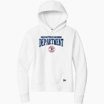 Bureau Of Fire Harrisburg Department <span class="pdp-name-mascot">Bureau Of Fire Harrisburg Department</span> New Era Women's Comeback Fleece Pullover Hoodie Front Thumbnail