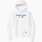 Terra Linda Trojans New Era Women's Comeback Fleece Pullover Hoodie Front Thumbnail