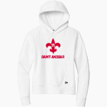 SAINT ANSGAR HIGH SCHOOL SAINTS <span class="pdp-name-mascot">SAINT ANSGAR SAINTS</span> New Era Women's Comeback Fleece Pullover Hoodie Front Thumbnail