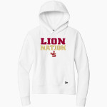 JSERRA CATHOLIC HIGH SCHOOL LIONS <span class="pdp-name-mascot">J SERRA LIONS</span> New Era Women's Comeback Fleece Pullover Hoodie Front Thumbnail