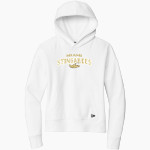 MIAMI SENIOR HIGH SCHOOL STINGAREES New Era Women's Comeback Fleece Pullover Hoodie Front Thumbnail