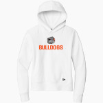WATERLOO HIGH SCHOOL BULLDOGS <span class="pdp-name-mascot">WATERLOO BULLDOGS</span> New Era Women's Comeback Fleece Pullover Hoodie Front Thumbnail