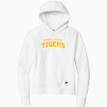 Emanuel Lutheran Tigers <span class="pdp-name-mascot">Emanuel Lutheran School Tigers</span> New Era Women's Comeback Fleece Pullover Hoodie Front Thumbnail