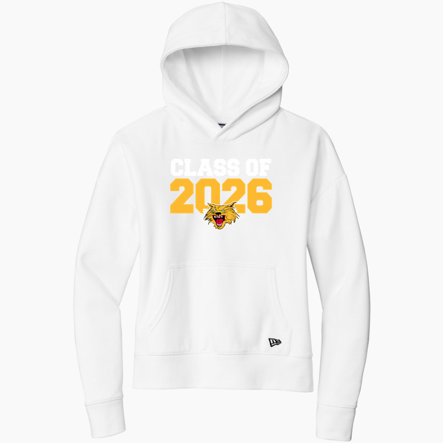 KALIDA HIGH SCHOOL WILDCATS <span class="pdp-name-mascot">KALIDA WILDCATS</span> New Era Women's Comeback Fleece Pullover Hoodie