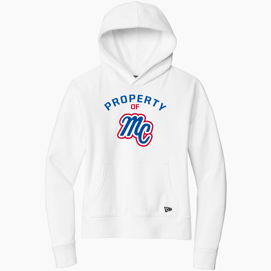 MIDLAND CHRISTIAN SCHOOL MUSTANGS <span class="pdp-name-mascot">MIDLAND MUSTANGS</span> New Era Women's Comeback Fleece Pullover Hoodie