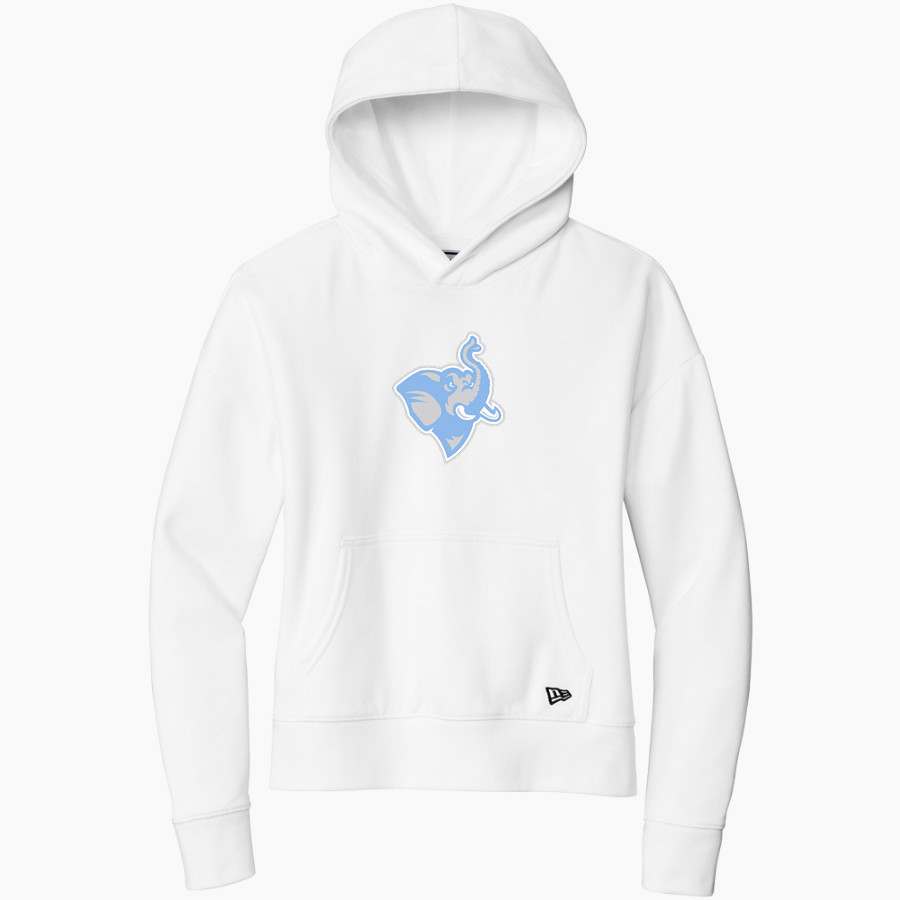 Tufts Jumbos <span class="pdp-name-mascot">Tufts University Jumbos</span> New Era Women's Comeback Fleece Pullover Hoodie