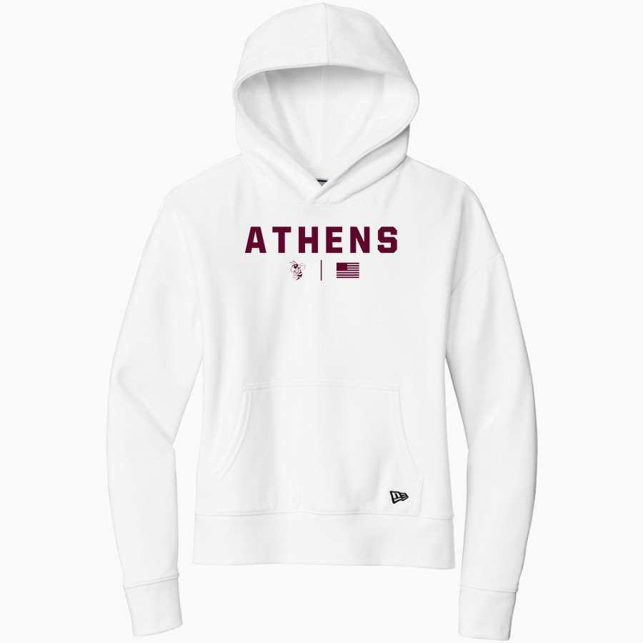 Athens Hornets <span class="pdp-name-mascot">Athens Hornets</span> New Era Women's Comeback Fleece Pullover Hoodie