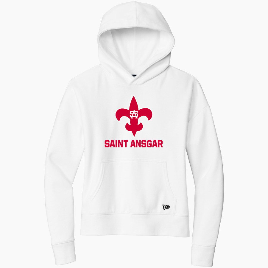 SAINT ANSGAR HIGH SCHOOL SAINTS <span class="pdp-name-mascot">SAINT ANSGAR SAINTS</span> New Era Women's Comeback Fleece Pullover Hoodie