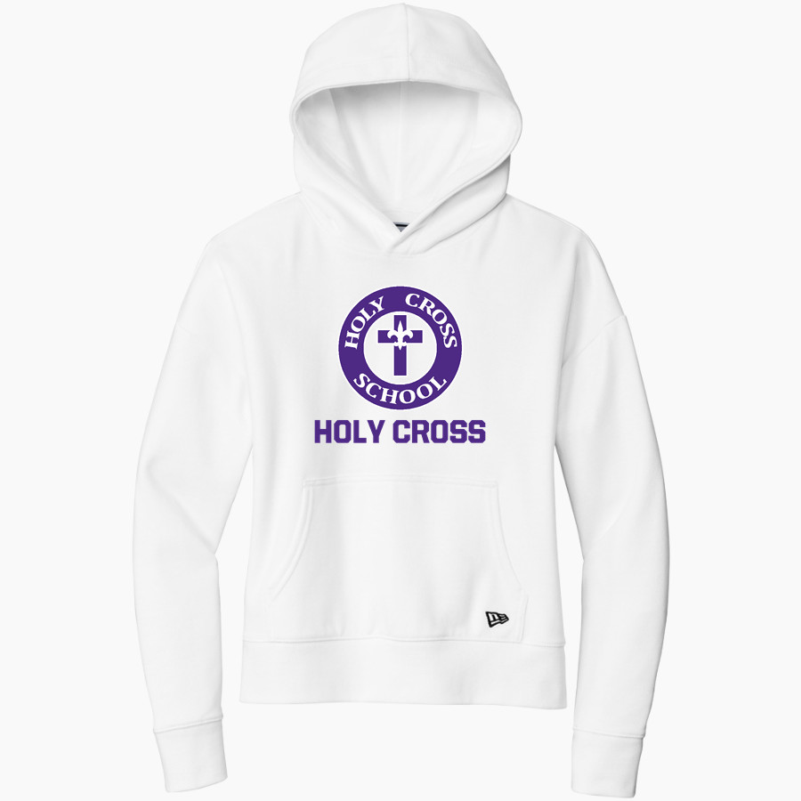 Holy Cross Crusaders <span class="pdp-name-mascot">Holy Cross School Crusaders</span> New Era Women's Comeback Fleece Pullover Hoodie
