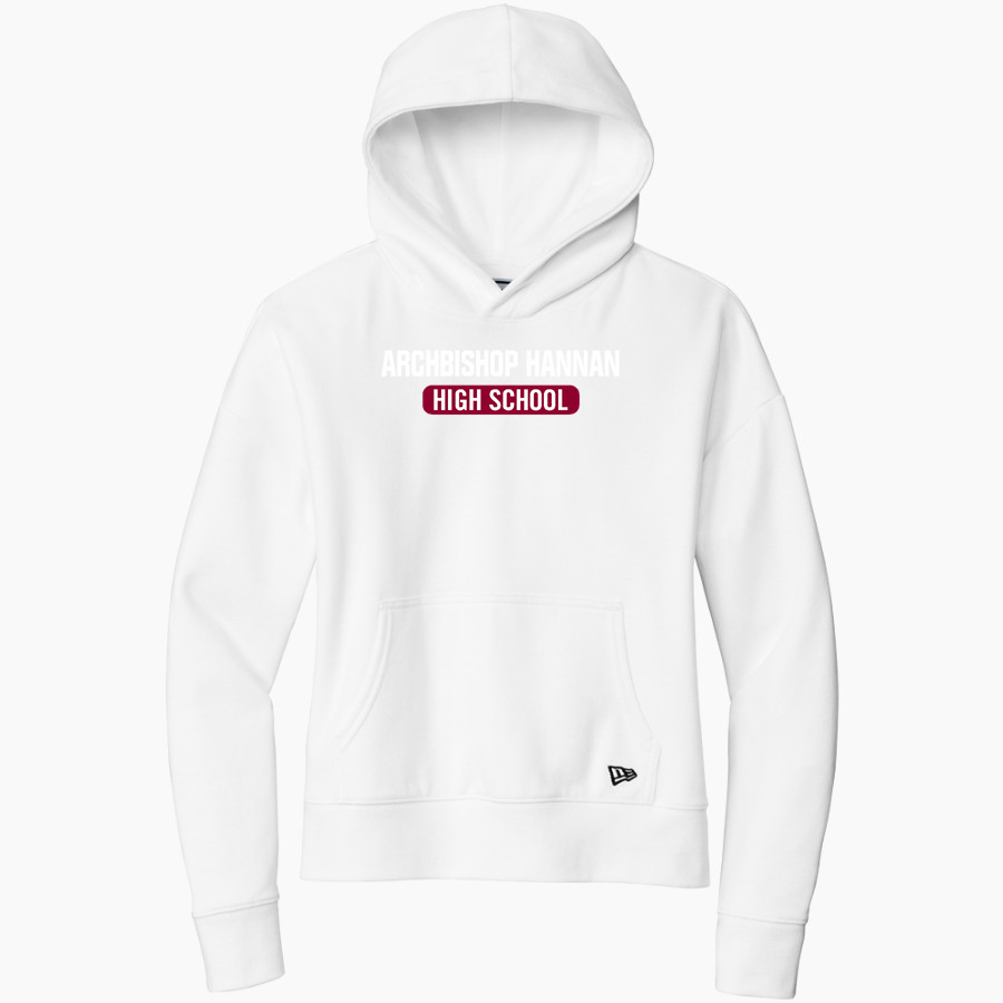 Hannan Hawks <span class="pdp-name-mascot">Archbishop Hawks</span> New Era Women's Comeback Fleece Pullover Hoodie