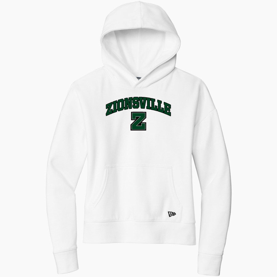 Zionsville Eagles <span class="pdp-name-mascot">Zionsville Eagles</span> New Era Women's Comeback Fleece Pullover Hoodie
