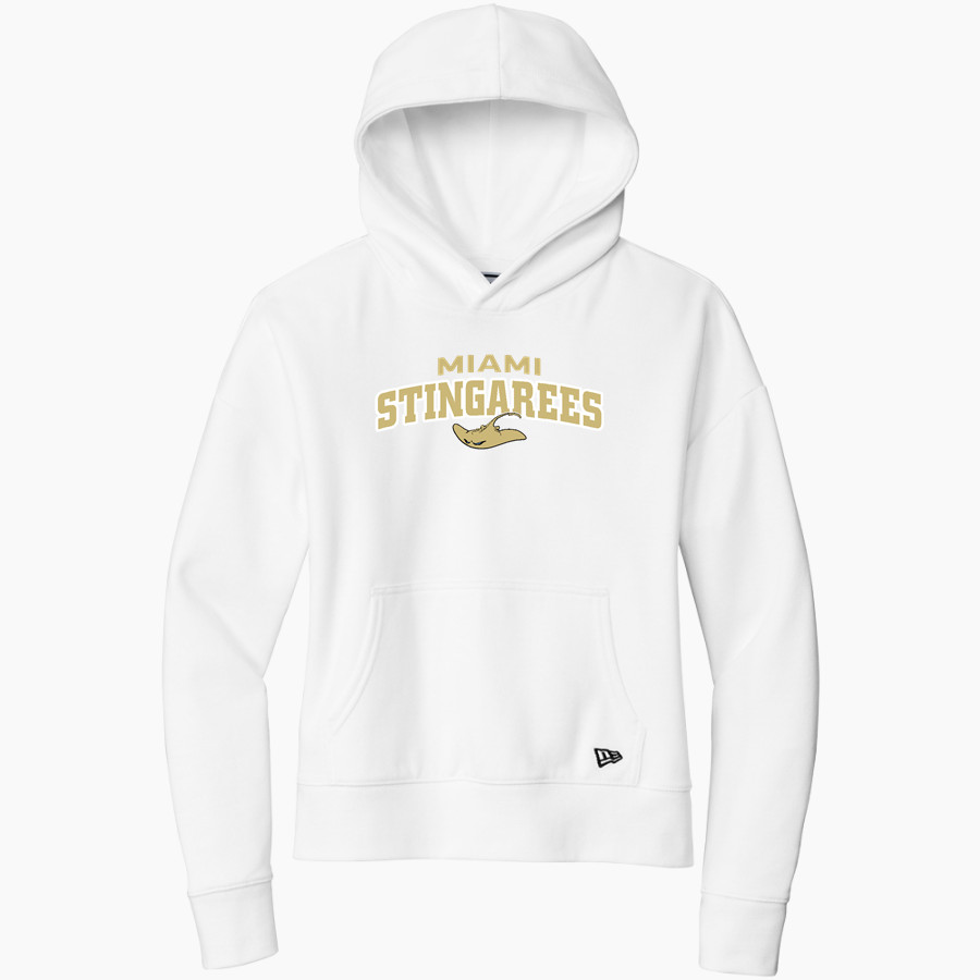 MIAMI SENIOR HIGH SCHOOL STINGAREES New Era Women's Comeback Fleece Pullover Hoodie