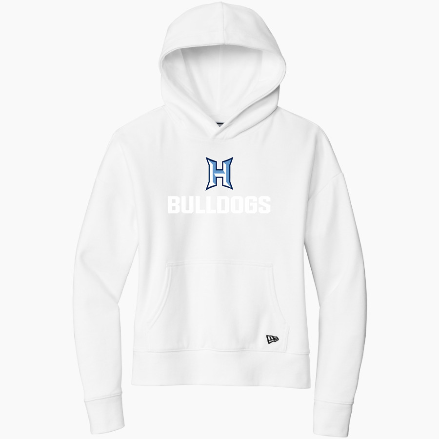 HAMPTON HIGH SCHOOL BULLDOGS <span class="pdp-name-mascot">HAMPTON BULLDOGS</span> New Era Women's Comeback Fleece Pullover Hoodie