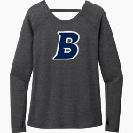 Brandeis Judges Online Store <span class="pdp-name-mascot">Brandeis Judges</span> OGIO Women's Force Long Sleeve Tee Front Thumbnail