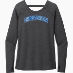 Christendom College Online Store <span class="pdp-name-mascot">Christendom College Crusaders</span> OGIO Women's Force Long Sleeve Tee Front Thumbnail