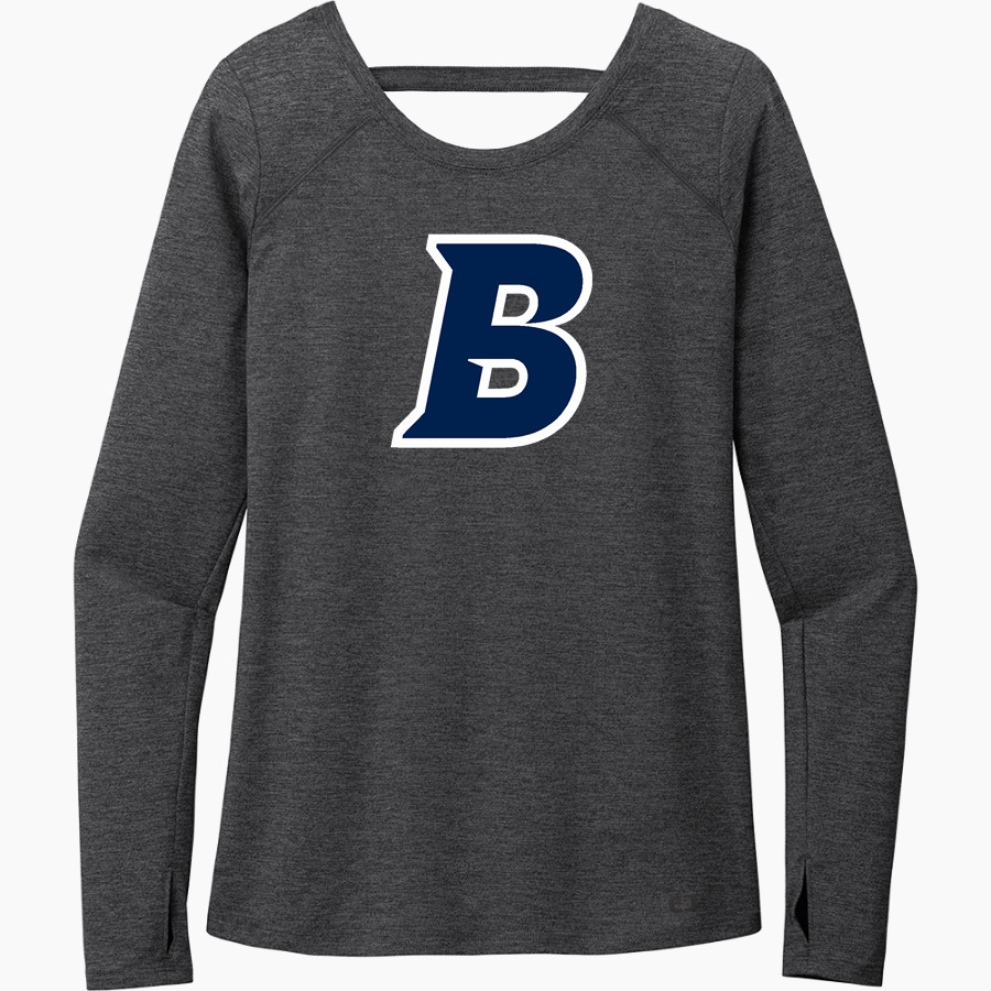 Brandeis Judges Online Store <span class="pdp-name-mascot">Brandeis Judges</span> OGIO Women's Force Long Sleeve Tee