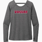 Vassar Brewers <span class="pdp-name-mascot">Vassar College Brewers</span> OGIO Women's Force Long Sleeve Tee Front Thumbnail