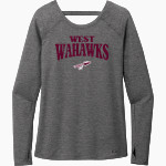 WEST HIGH SCHOOL WAHAWKS <span class="pdp-name-mascot">WEST WAHAWKS</span> OGIO Women's Force Long Sleeve Tee Front Thumbnail