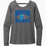 Roscoe Blue Devils OGIO Women's Force Long Sleeve Tee Front Thumbnail