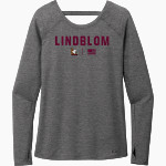 LINDBLOM MATH AND SCIENCE ACADEMY EAGLES OGIO Women's Force Long Sleeve Tee Front Thumbnail