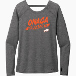 ONAGA HIGH SCHOOL BUFFALOES <span class="pdp-name-mascot">ONAGA BUFFALOES</span> OGIO Women's Force Long Sleeve Tee Front Thumbnail