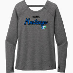 Mabel Mustangs <span class="pdp-name-mascot">Mabel Mustangs</span> OGIO Women's Force Long Sleeve Tee Front Thumbnail