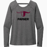 PARKER SCHOOL BULLS <span class="pdp-name-mascot">PARKER BULLS</span> OGIO Women's Force Long Sleeve Tee Front Thumbnail
