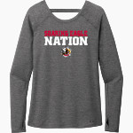 Hannahville Soaring Eagles <span class="pdp-name-mascot">Hannahville Indian School Eagles</span> OGIO Women's Force Long Sleeve Tee Front Thumbnail