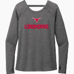 DOVER HIGH SCHOOL LONGHORNS OGIO Women's Force Long Sleeve Tee Front Thumbnail