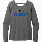 Lisbon Falls Christian Academy Falcons <span class="pdp-name-mascot">Lisbon Falls Christian Academy Falcons</span> OGIO Women's Force Long Sleeve Tee Front Thumbnail