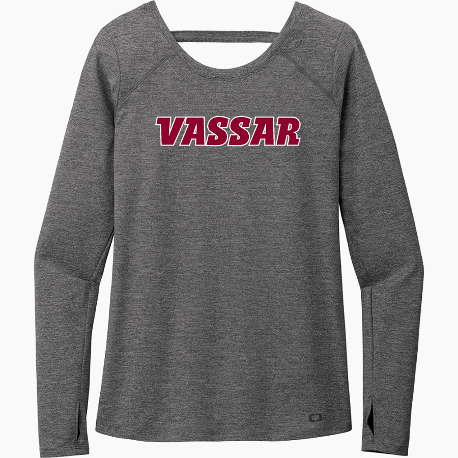Vassar Brewers <span class="pdp-name-mascot">Vassar College Brewers</span> OGIO Women's Force Long Sleeve Tee