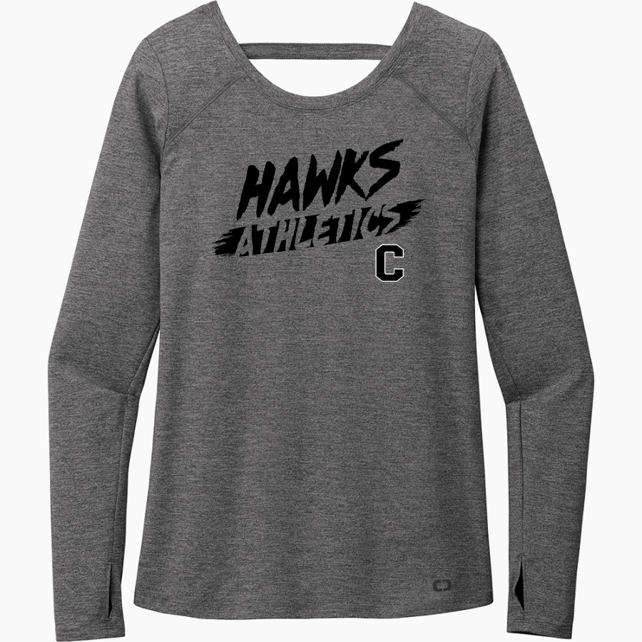 CISTERCIAN PREPARATORY SCHOOL HAWKS <span class="pdp-name-mascot">CISTERCIAN HAWKS</span> OGIO Women's Force Long Sleeve Tee
