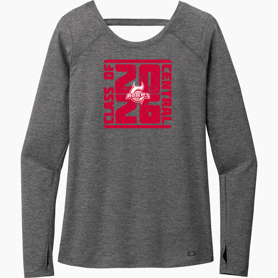CENTRAL HIGH SCHOOL RED DEVILS OGIO Women's Force Long Sleeve Tee