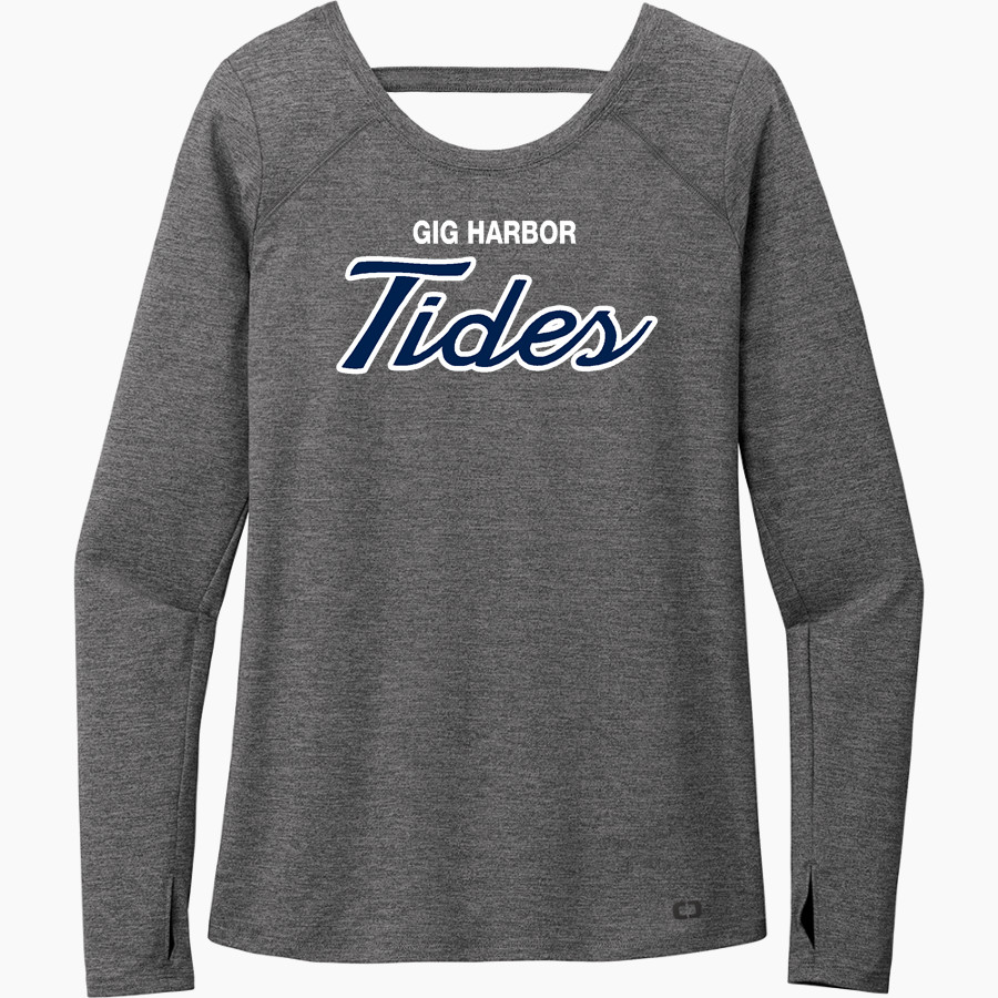 GIG HARBOR HIGH SCHOOL TIDES <span class="pdp-name-mascot">GIG HARBOR TIDES</span> OGIO Women's Force Long Sleeve Tee